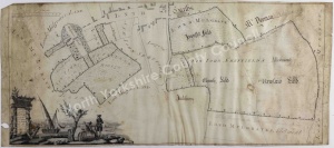 Historic map of Lythe 1777